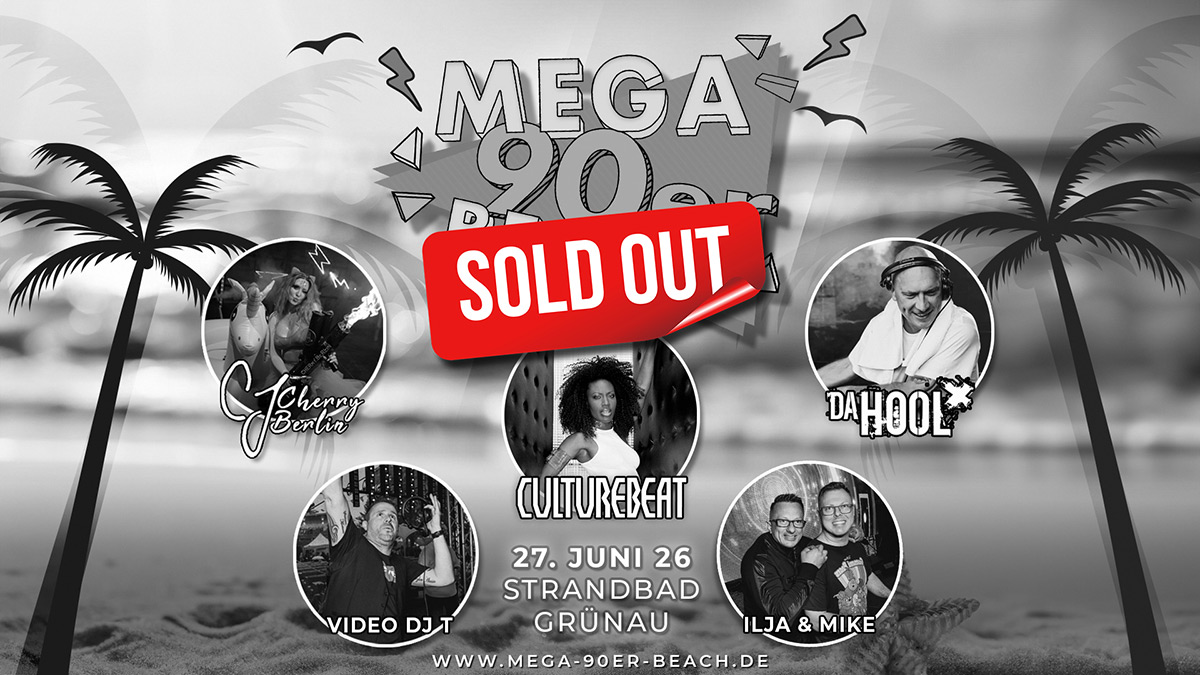 BeachFestivals-Strandbad-Gruenau-2026-Mega90erBeach-1200x675-soldout